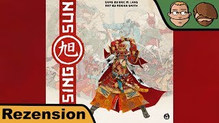 YouTube Review vom Spiel "Rising Sun" von Hunter & Cron - Brettspiele