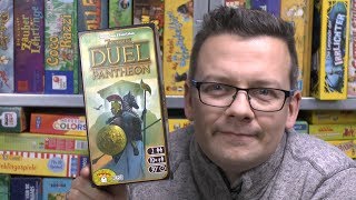YouTube Review vom Spiel "7 Wonders Duel: Pantheon (1. Erweiterung)" von SpieleBlog