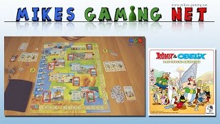 YouTube Review vom Spiel "Asterix & Obelix: Das große Abenteuer" von Mikes Gaming Net - Brettspiele