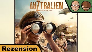YouTube Review vom Spiel "AuZtralia" von Hunter & Cron - Brettspiele