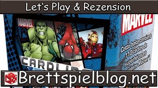 YouTube Review vom Spiel "Cardline: Marvel" von Brettspielblog.net - Brettspiele im Test