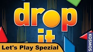 YouTube Review vom Spiel "Drop It" von Hunter & Cron - Brettspiele