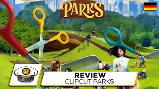 YouTube Review vom Spiel "ClipCut Parks" von Get on Board