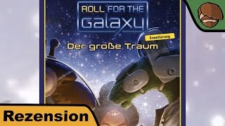 YouTube Review vom Spiel "Roll for the Galaxy" von Hunter & Cron - Brettspiele