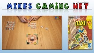 YouTube Review vom Spiel "Turbo Taxi / Flickwerk" von Mikes Gaming Net - Brettspiele