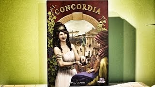 YouTube Review vom Spiel "Concordia Venus" von Hunter & Cron - Brettspiele