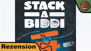 YouTube Review vom Spiel "Stick Stack" von Hunter & Cron - Brettspiele