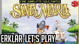 YouTube Review vom Spiel "Santa Maria" von Brettspielblog.net - Brettspiele im Test
