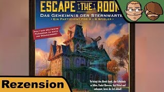 YouTube Review vom Spiel "Escape the Room: Das Geheimnis des Refugiums von Dr. Gravely" von Hunter & Cron - Brettspiele