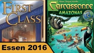 YouTube Review vom Spiel "First Class: Unterwegs im Orient Express" von Hunter & Cron - Brettspiele