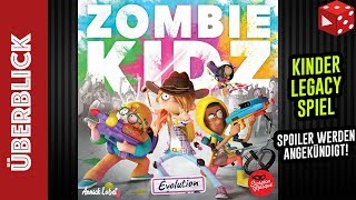 YouTube Review vom Spiel "Zombie Kidz Evolution" von Brettspielblog.net - Brettspiele im Test