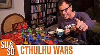 YouTube Review vom Spiel "Cthulhu Wars" von Shut Up & Sit Down