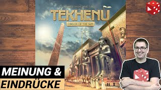 YouTube Review vom Spiel "Tekhenu - Der Sonnenobelisk" von Brettspielblog.net - Brettspiele im Test