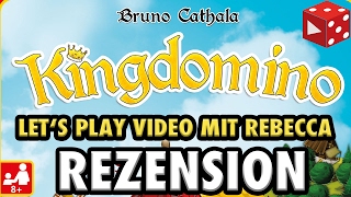 YouTube Review vom Spiel "Kingdomino (Spiel des Jahres 2017)" von Brettspielblog.net - Brettspiele im Test