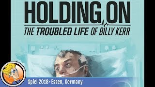 YouTube Review vom Spiel "Holding On: Das bewegte Leben des Billy Kerr" von BoardGameGeek