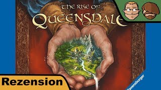 YouTube Review vom Spiel "The Rise of Queensdale" von Hunter & Cron - Brettspiele
