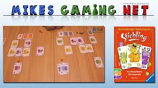 YouTube Review vom Spiel "Stichling Kartenspiel" von Mikes Gaming Net - Brettspiele
