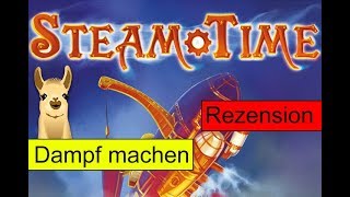 YouTube Review vom Spiel "Steam Time" von Spielama