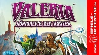 YouTube Review vom Spiel "Valeria: Königreich der Karten" von Spiele-Offensive.de