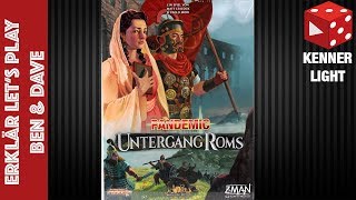 YouTube Review vom Spiel "Pandemic: Untergang Roms" von Brettspielblog.net - Brettspiele im Test