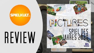 YouTube Review vom Spiel "Pictures (Spiel des Jahres 2020)" von SPIELKULTde