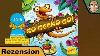 YouTube Review vom Spiel "Go Gecko Go!" von Hunter & Cron - Brettspiele