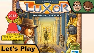 YouTube Review vom Spiel "Luxor" von Hunter & Cron - Brettspiele