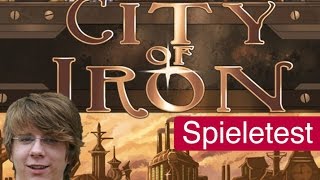 YouTube Review vom Spiel "City of Iron" von Spielama