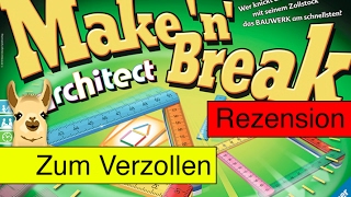 YouTube Review vom Spiel "Make 'n' Break Party" von Spielama
